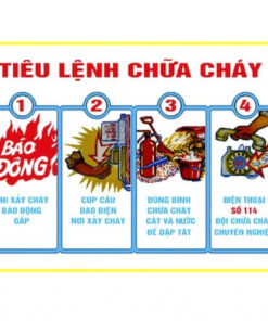 bảng tiêu lệnh pccc