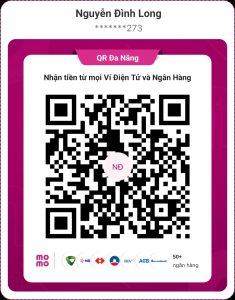 Mã QR thanh toán Momo