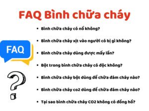 FAQ bình chữa cháy