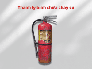 Bình chữa cháy cũ