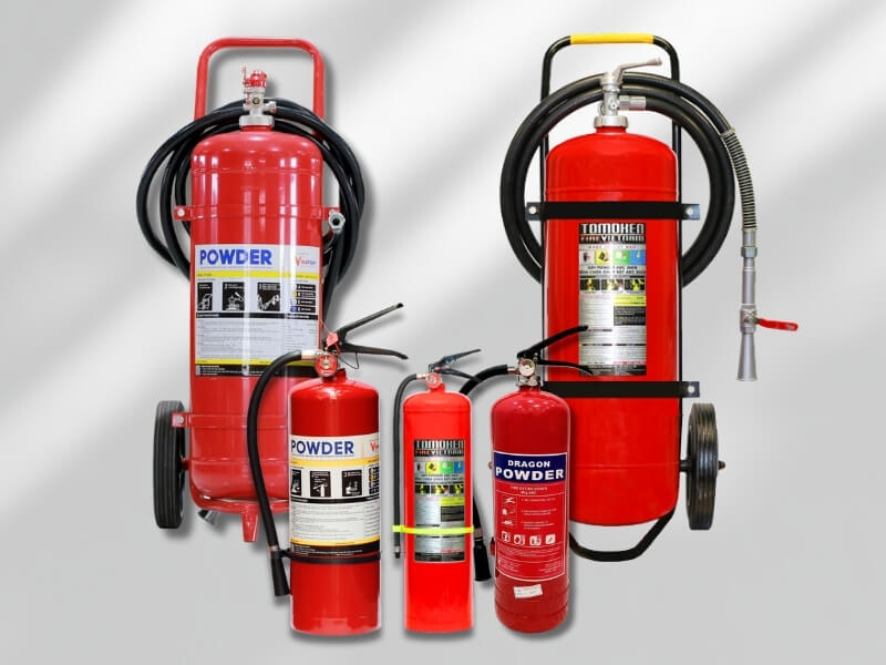 bình bột chữa cháy