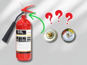 Tại sao bình chữa cháy CO2 không có đồng hồ