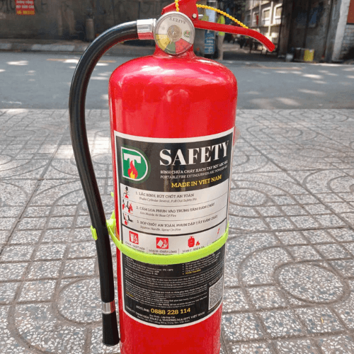Bình chữa cháy bột 4kg Safety