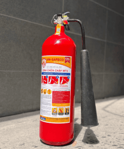 Bình chữa cháy co2 3kg Safeco