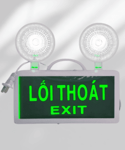 Đèn exit kết hợp sự cố